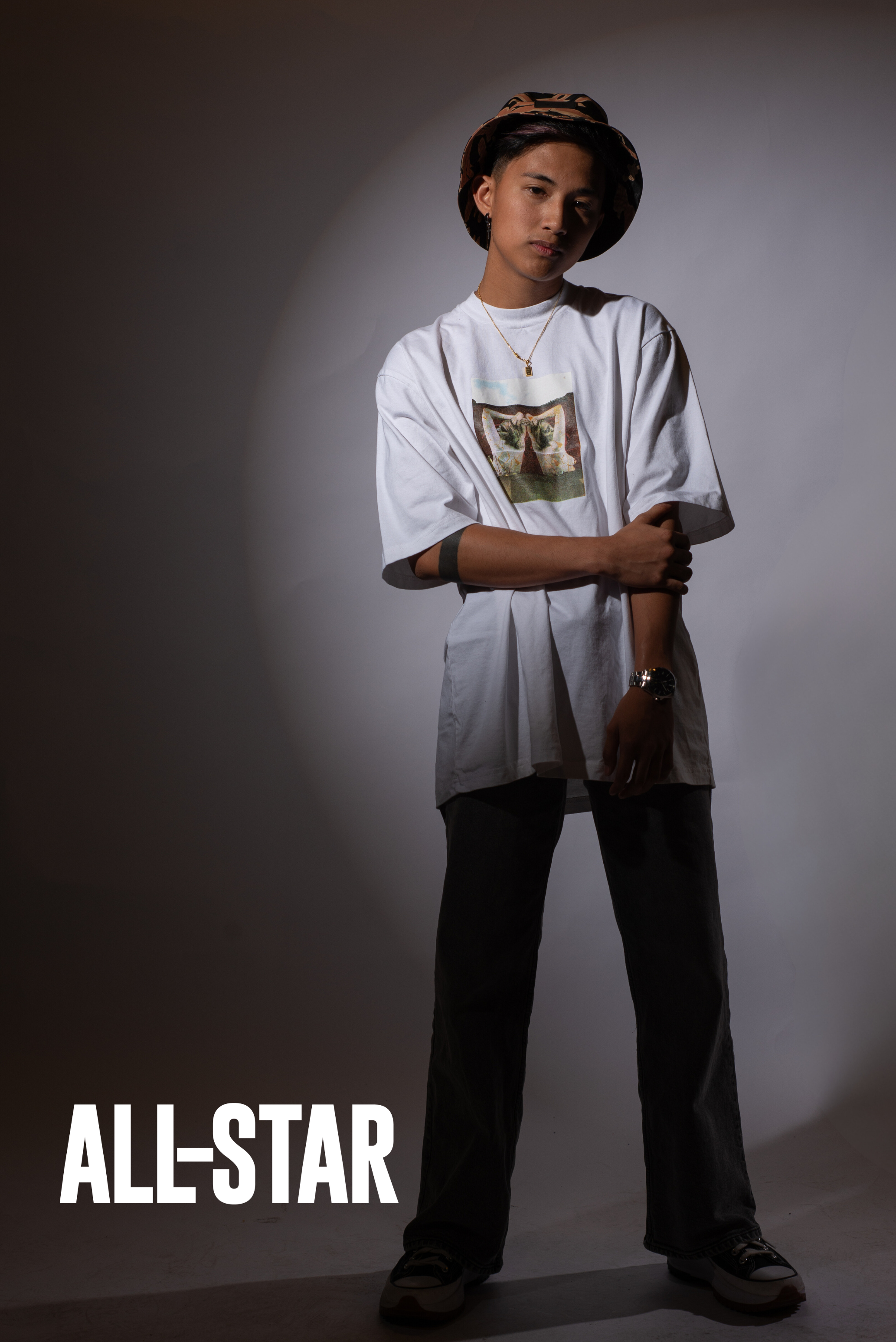 Kelra poses for ALL-STAR Magazine in February 2024.