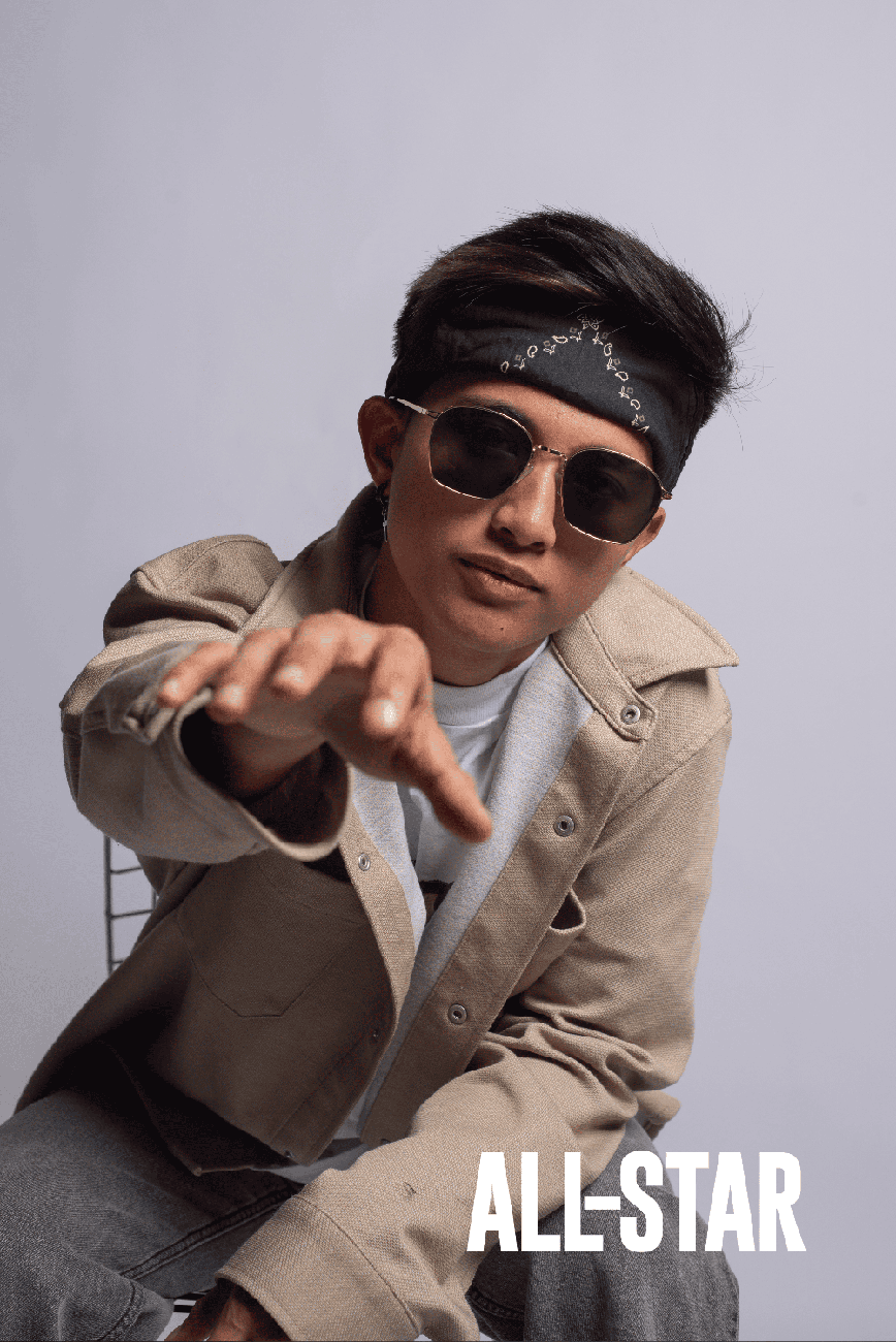 Kelra poses for ALL-STAR Magazine in February 2024.