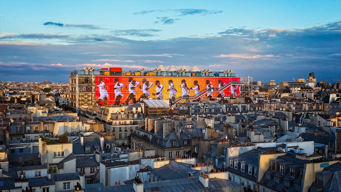 Nike Partners with the Centre Pompidou for a Bold Celebration of Sport in Paris