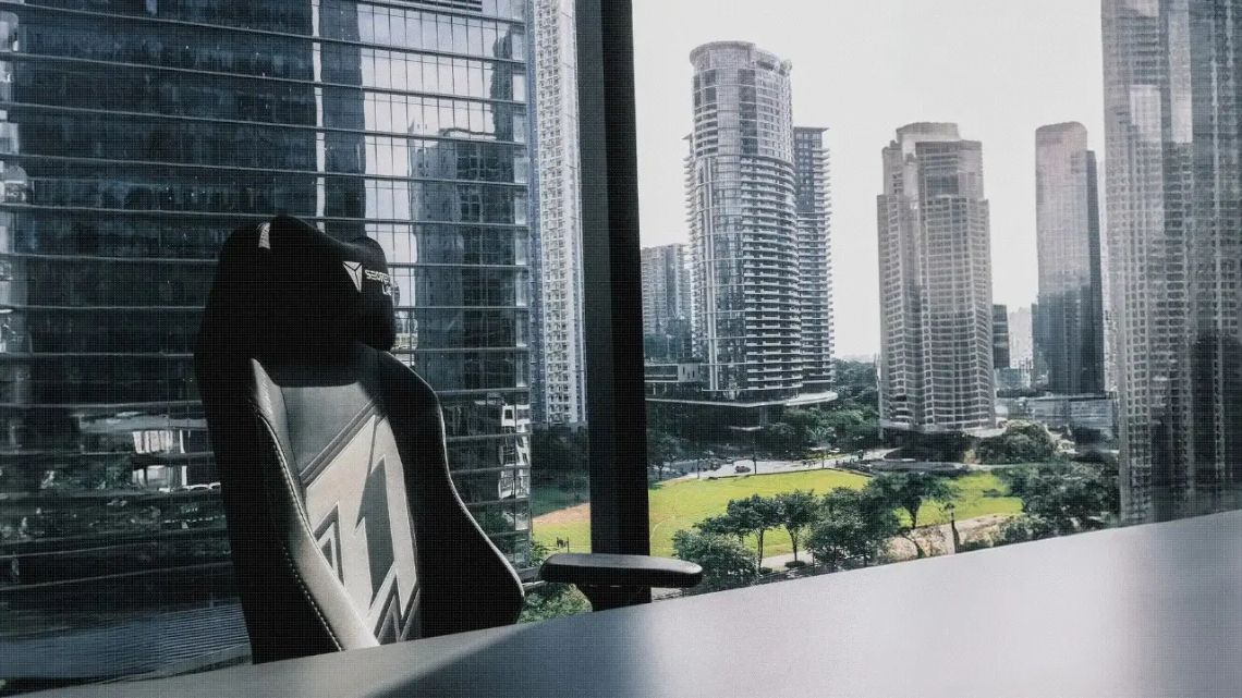 The view from Tier One's office in BGC