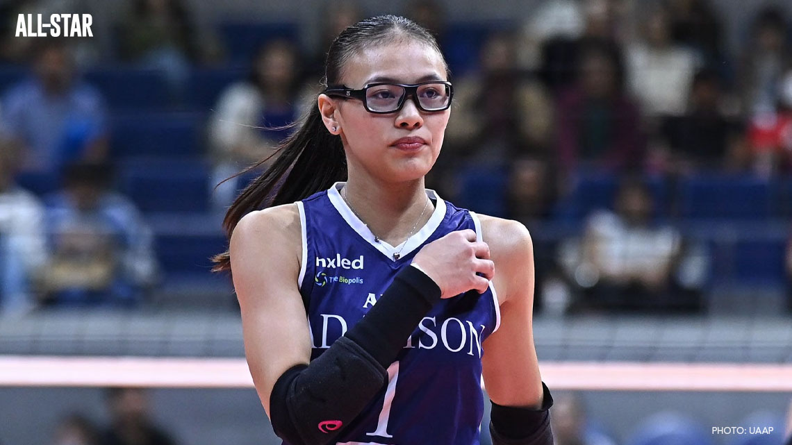 Shaina Nituria had a superb rookie season with Adamson