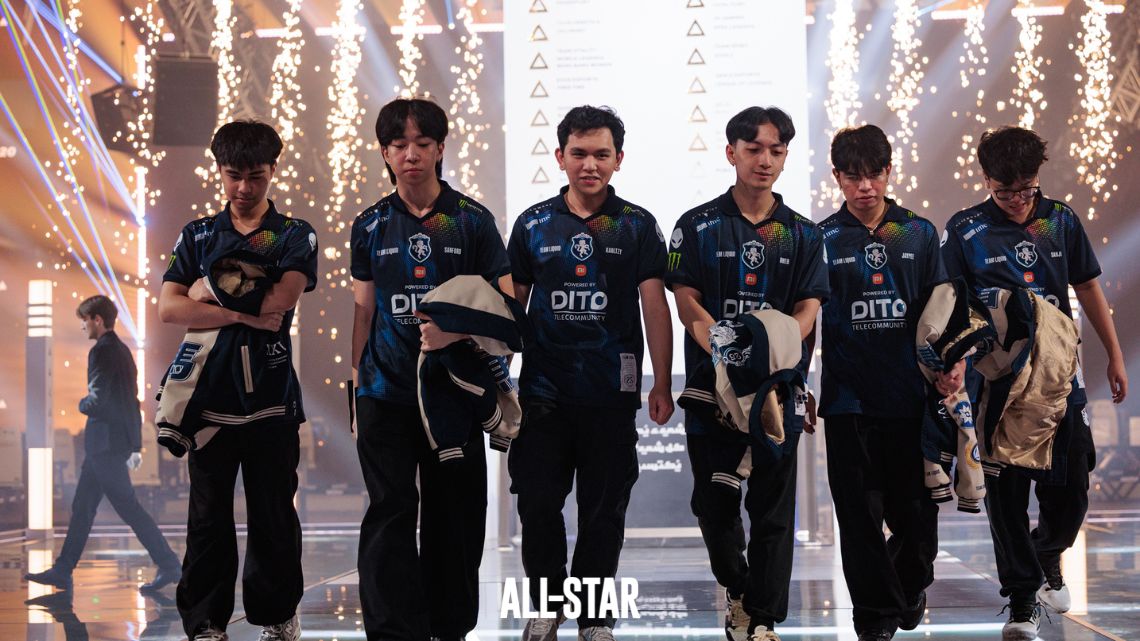 Team Liquid Philippines, grand champions of MSC 2025 at the Esports World Cup in Riyadh