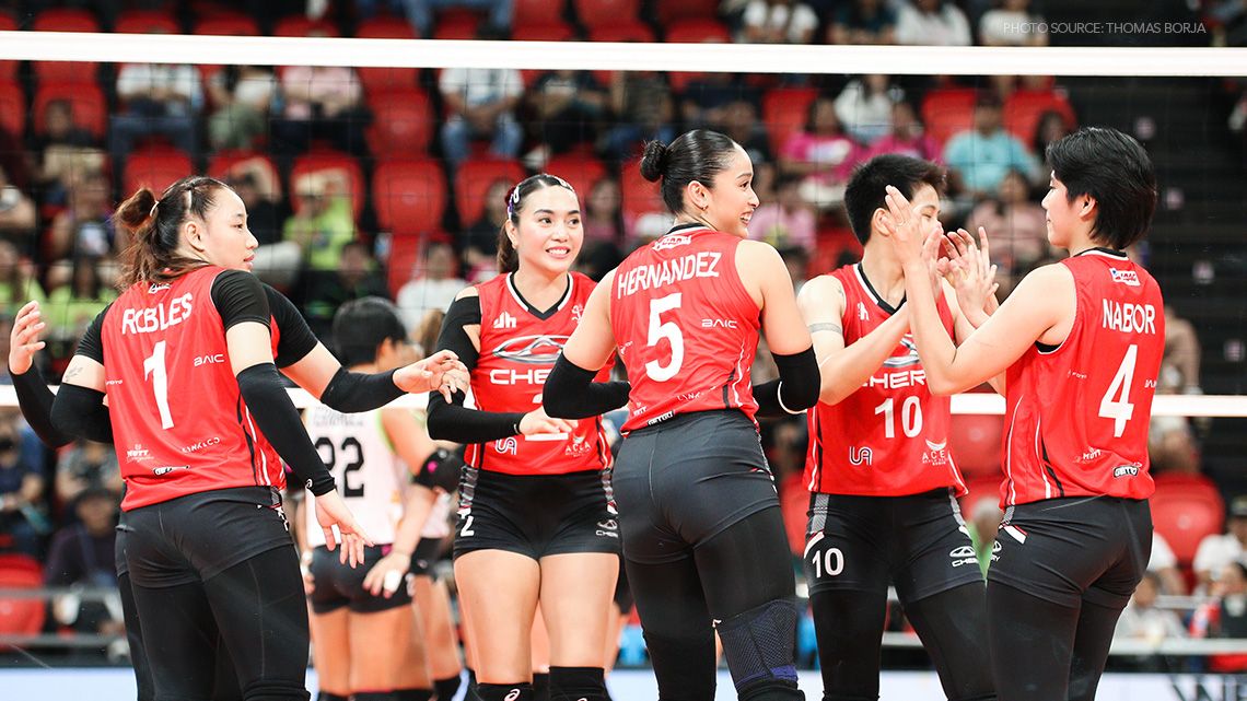 Chery Tiggo Crossovers in their PVL On Tour run heading to the finals
