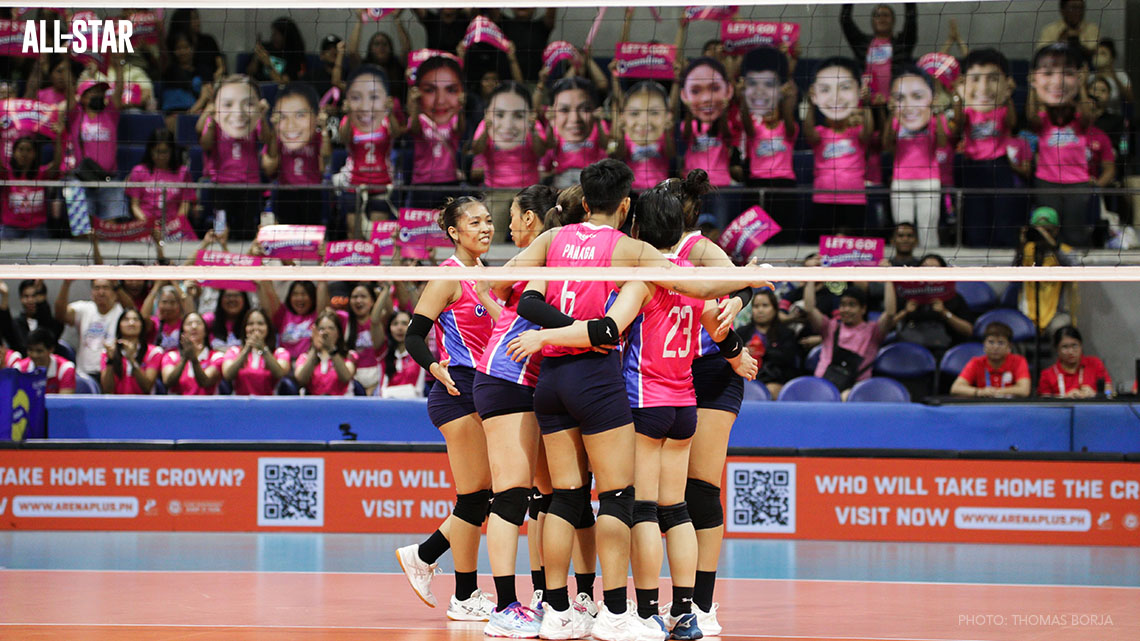 Creamline Cool Smashers in the PVL On Tour