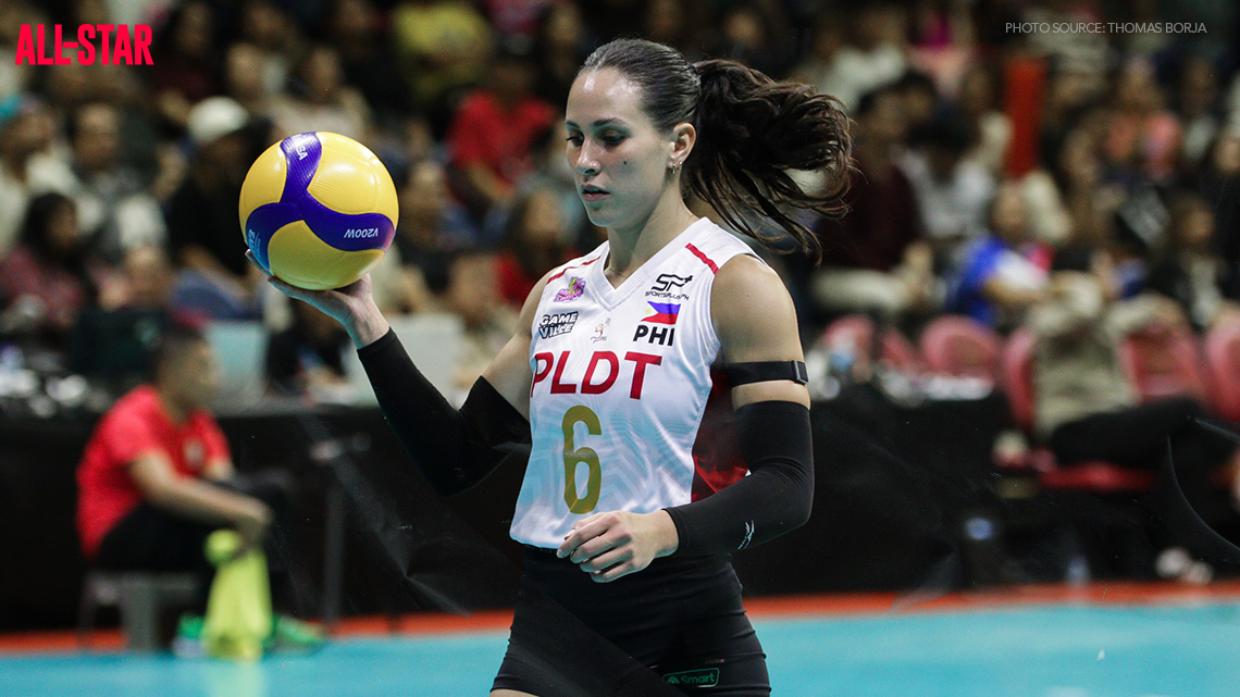 Savi Davison of the PLDT High Speed Hitters as they head into the PVL On Tour Finals
