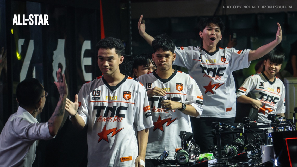 TNC shocked MPL fans after winning over defending world champions ONIC PH in a best-of-five elimination on October 24. Photo by Richard Dizon Esguerra
