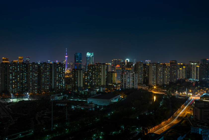 Chengdu at Night. Photo by AG ZN