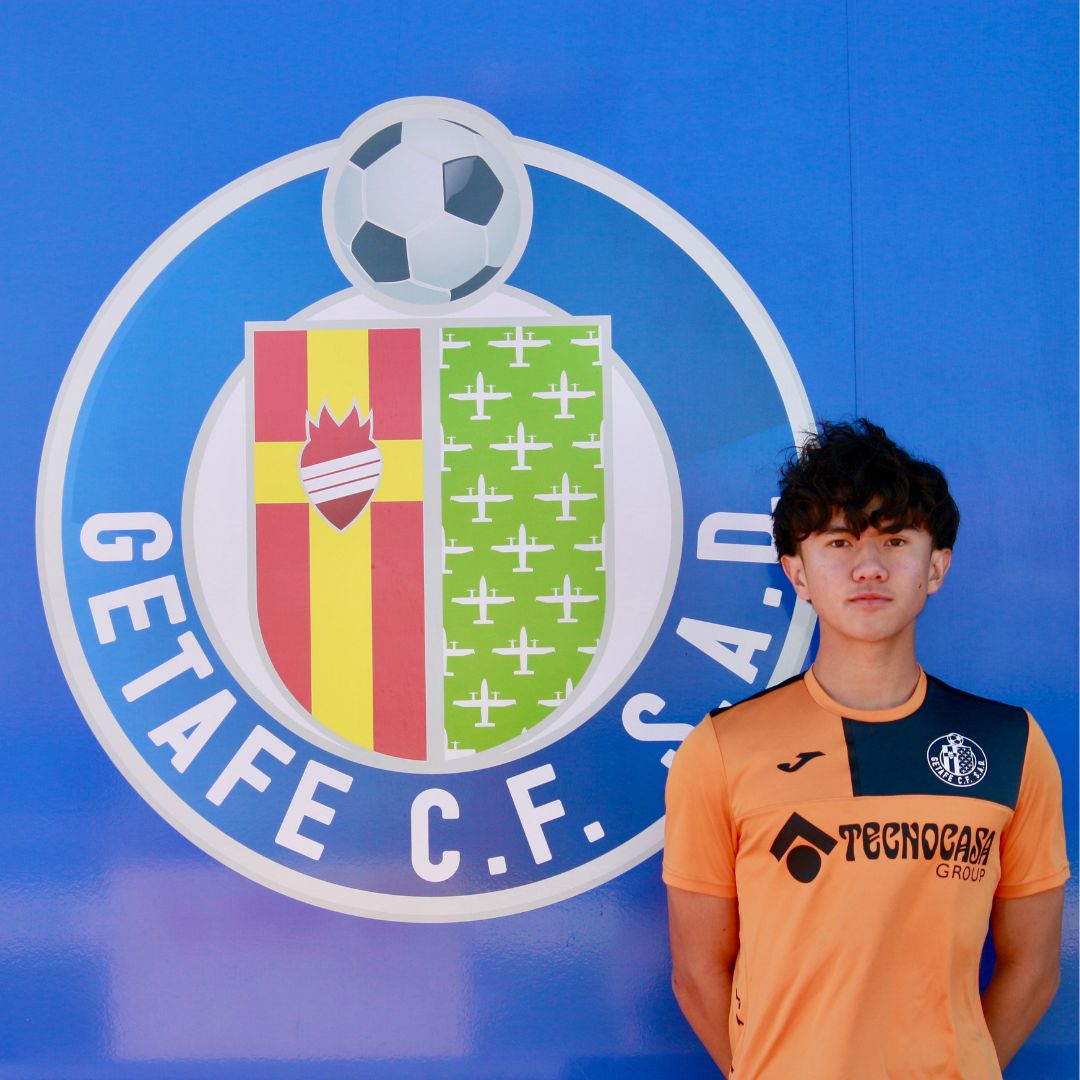 Mateo Lacson at Getafe International Madrid Football Academy