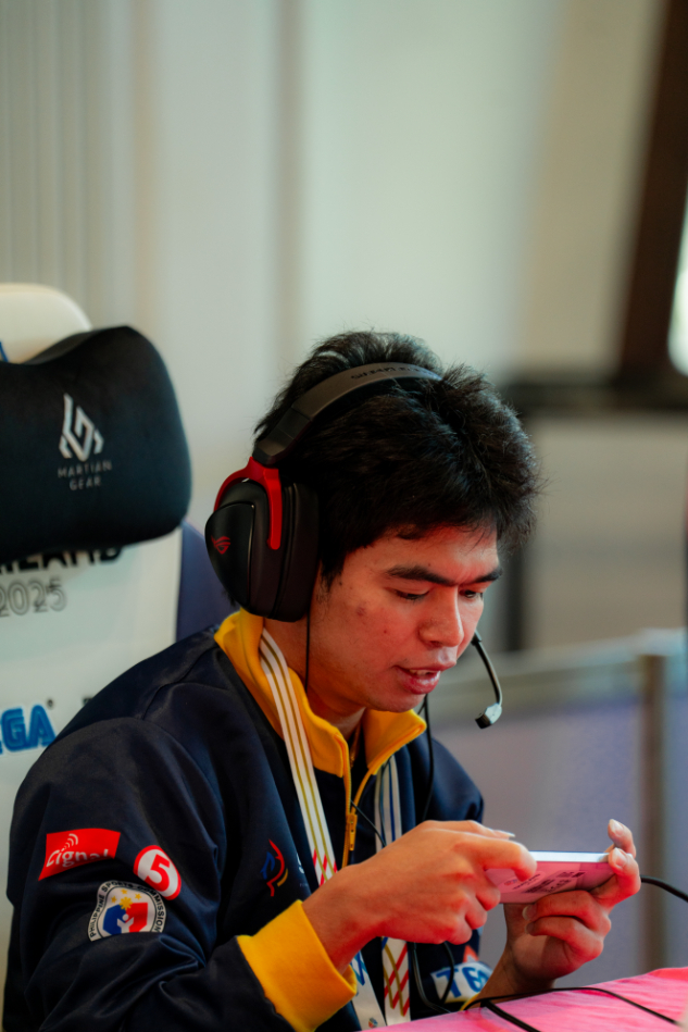 Jaypee Dela Cruz, aka Jaypee at the 33rd Southeast Asian Games or SEA Games 2025 in Thailand.