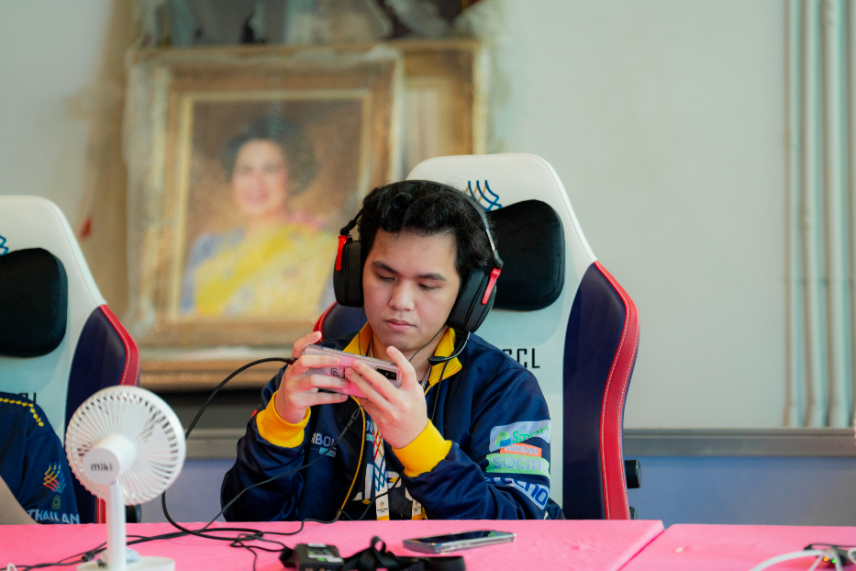 Karl Gabriel Nepomuceno, aka KarlTzy at the 33rd Southeast Asian Games or SEA Games 2025 in Thailand.