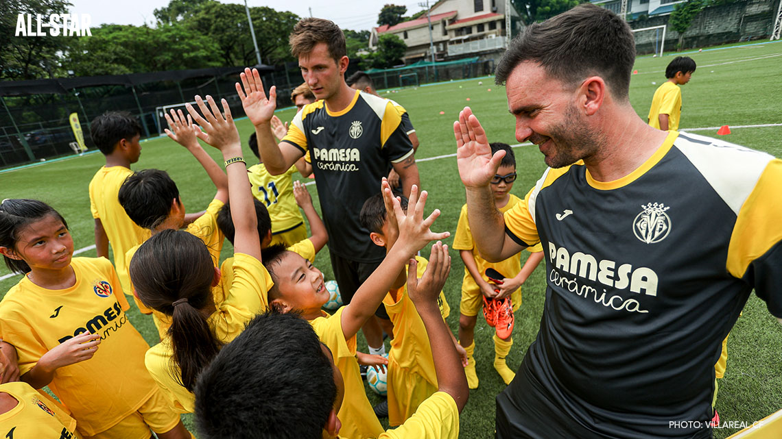 Youth with VIllareal CF Philippines