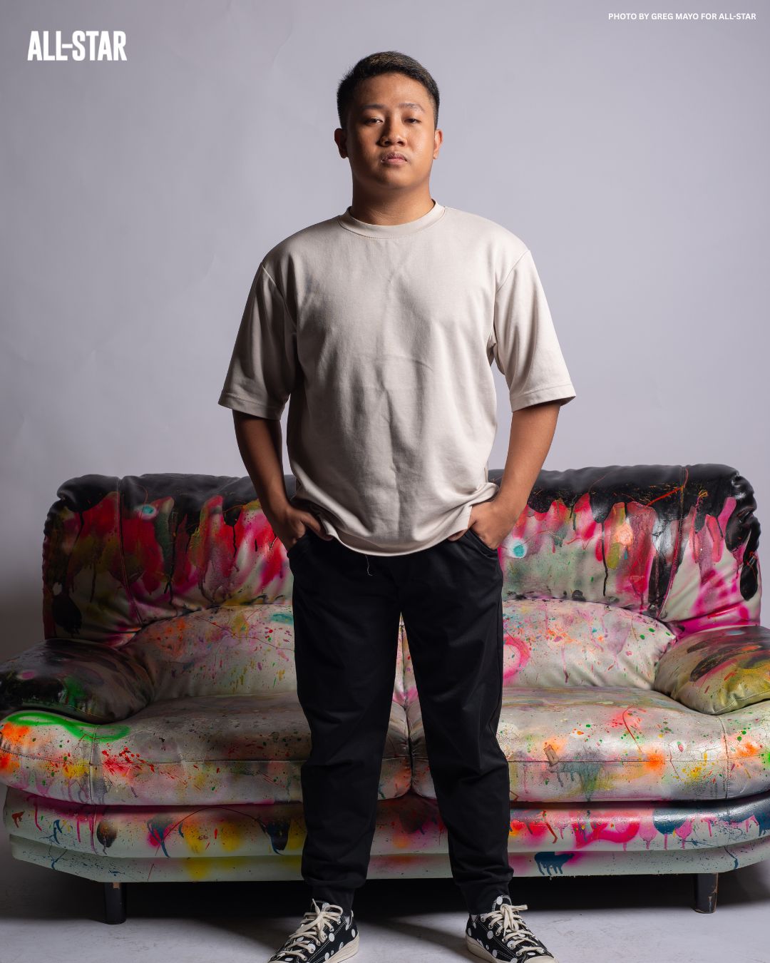 Yue in MPL PH Season 13. Photo by Greg Mayo for ALL-STAR Magazine