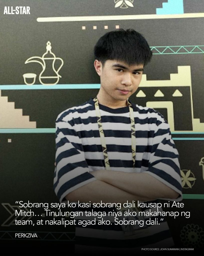 Perkziva on Mitch Liwanag