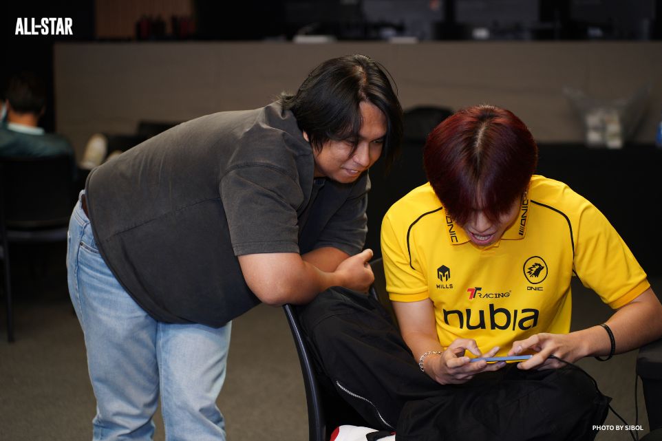 Coach Duckey and K1ngKong at the SIBOL Combine on March 17, 2026