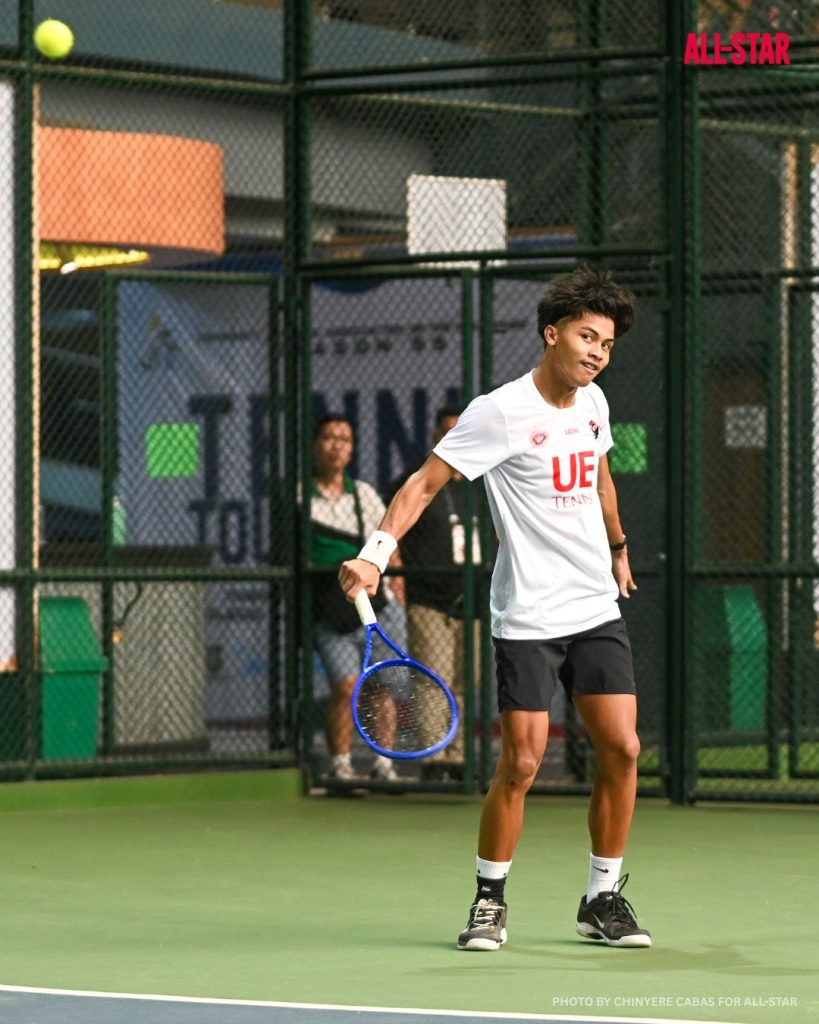 JB Aguilar Tennis Player UAAP. ALL-STAR Magazine