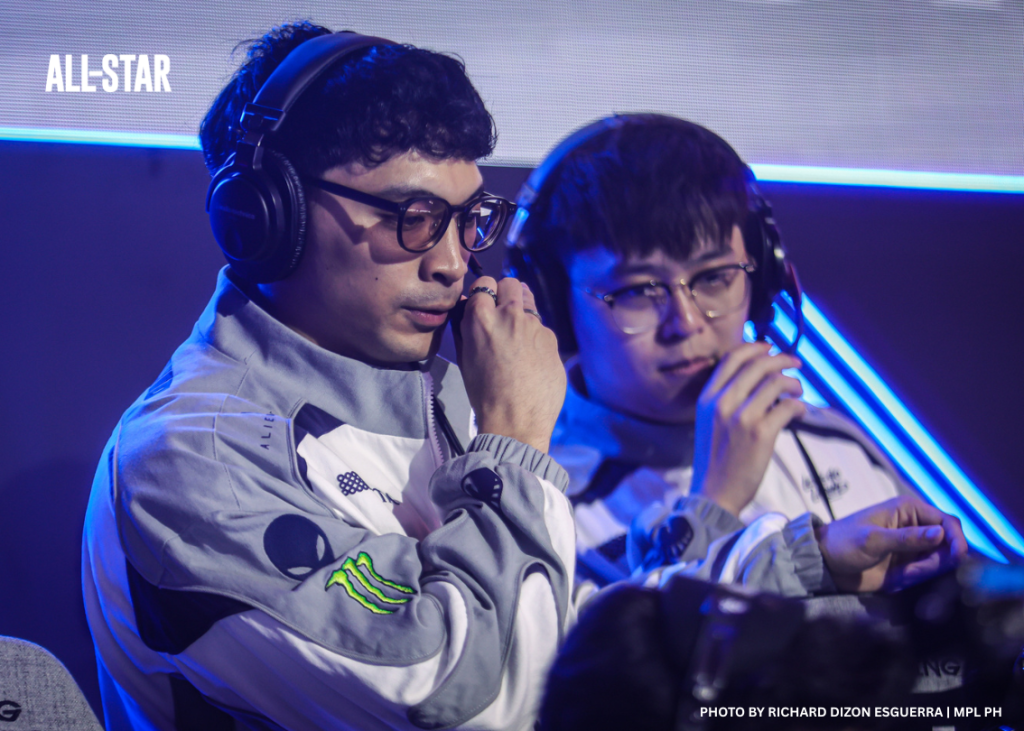 Allec Alvarado aka Sn4p (Left) and Ong Wei Sheng aka Aeon. Photo by Richard Dizon Esguerra