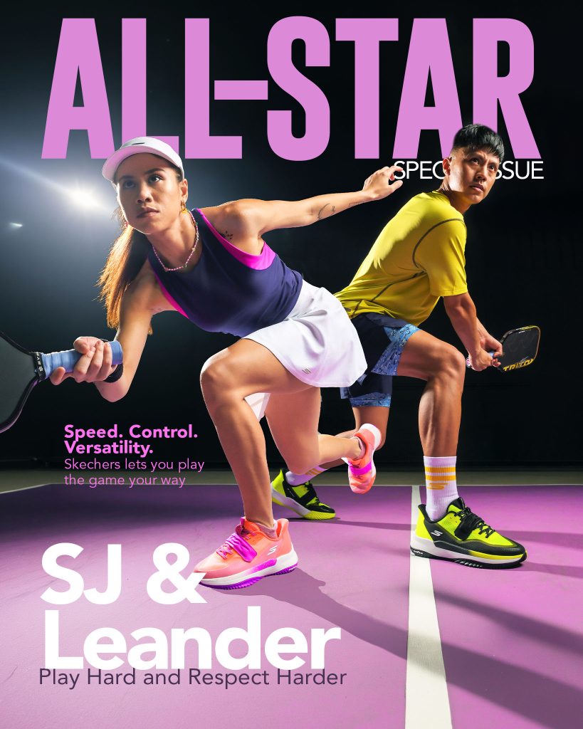 SJ Lim and Leander Lazaro on the Magazine cover of ALL-STAR.