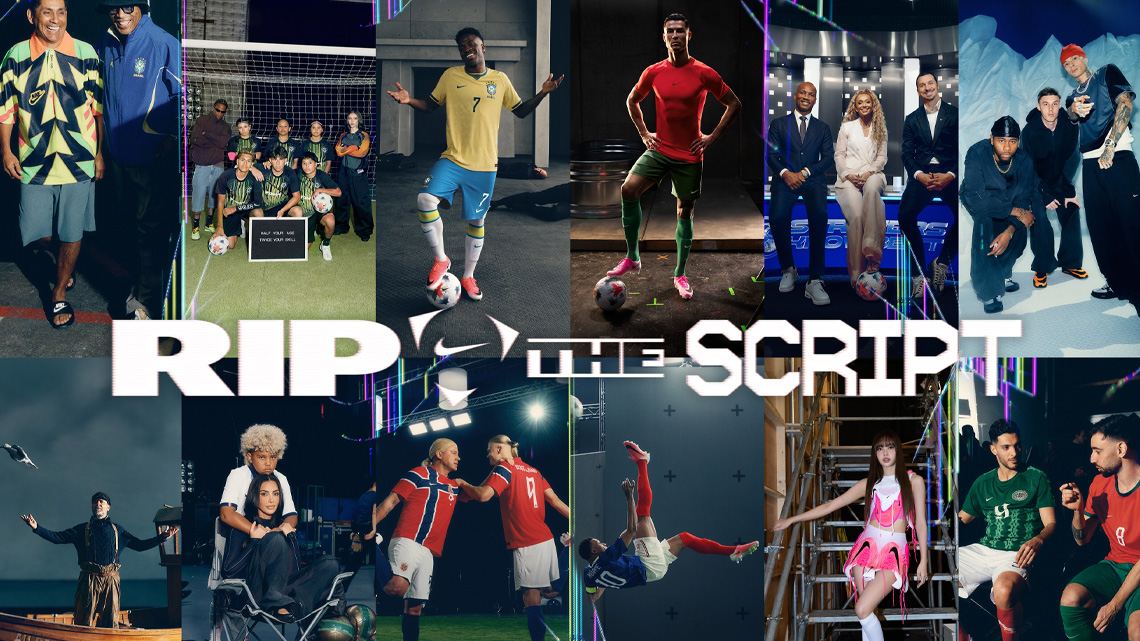 Nike Launches “Rip the Script” to Celebrate Football’s Creative Spirit