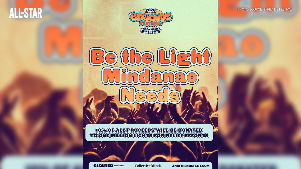 &FRIENDS Festival Launches Charity Drive for Mindanao Earthquake Relief