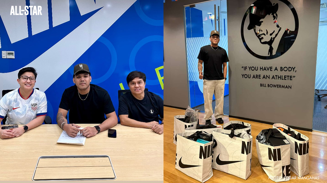 FEU Star Kirby Mongcopa Signs Two-Year Deal with Nike