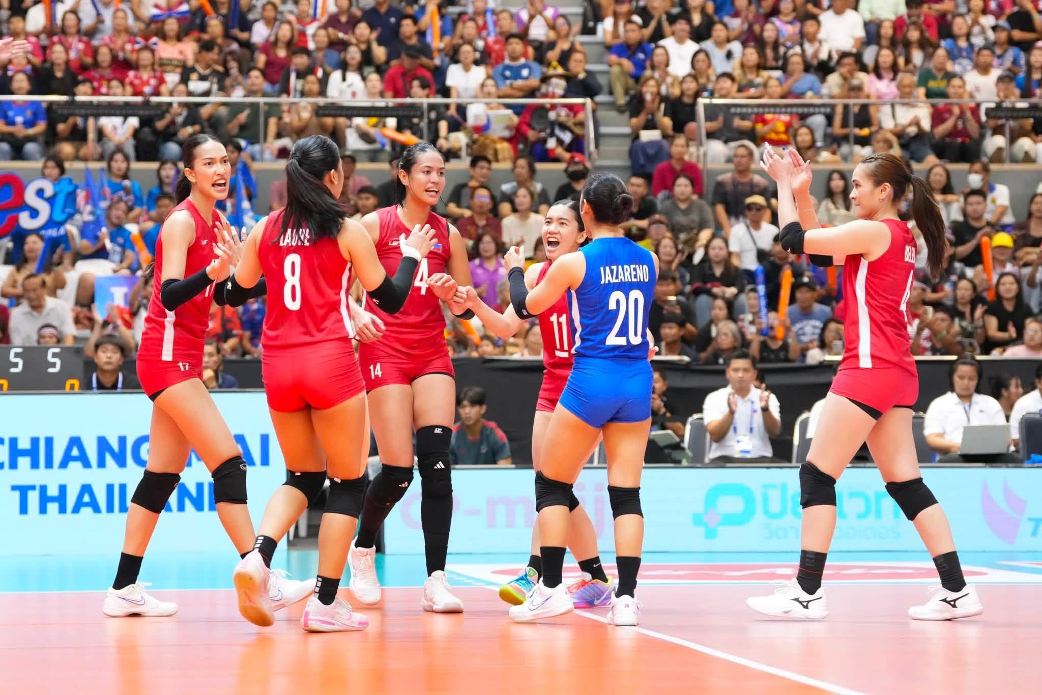 Alas Pilipinas Women Bag Historic Silver at SEA V.Cup