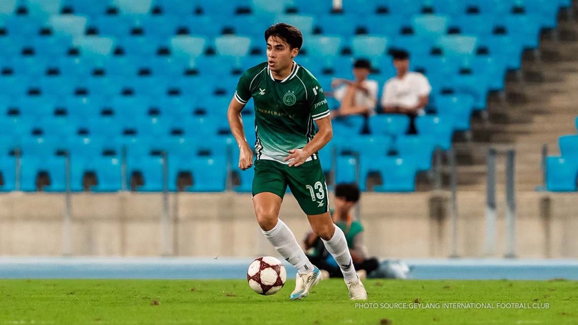 Geylang International FC Signs Diego Aspiras, Making Him the First Home-Grown Filipino Player in Singapore Premier League History