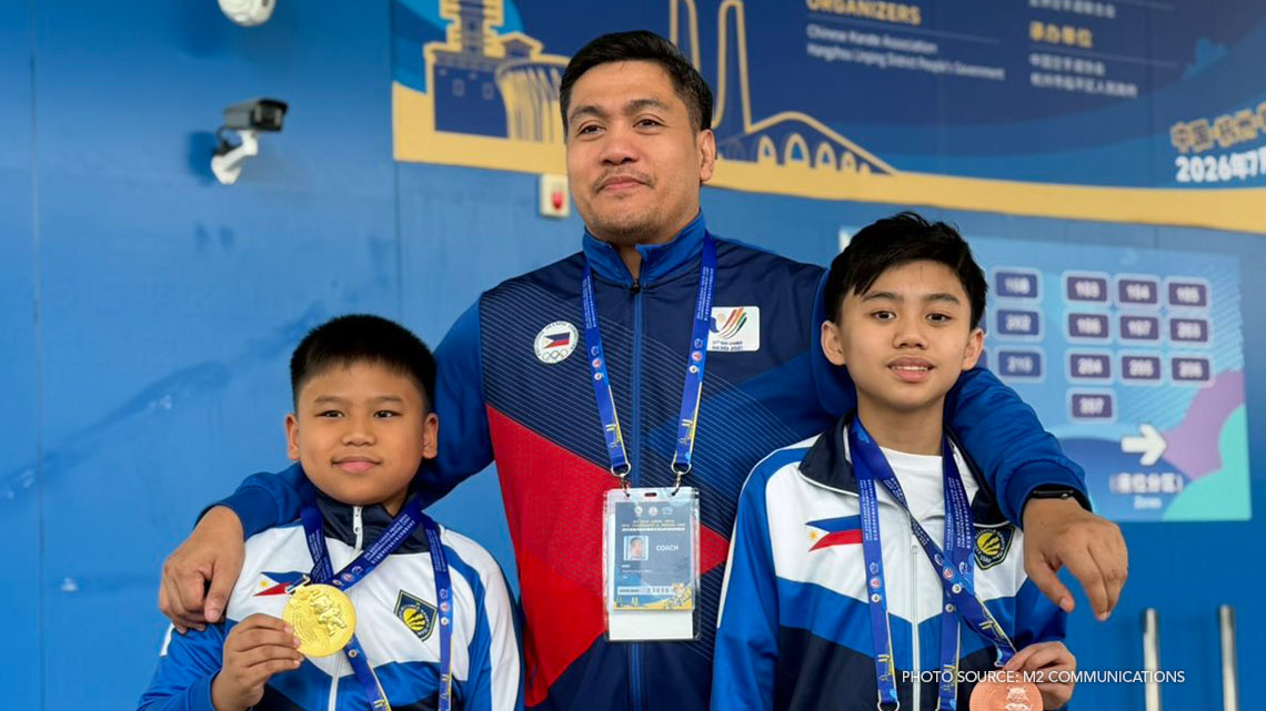 Young Filipino Karatekas Bring Home Gold, Bronze from Asian Youth Championship