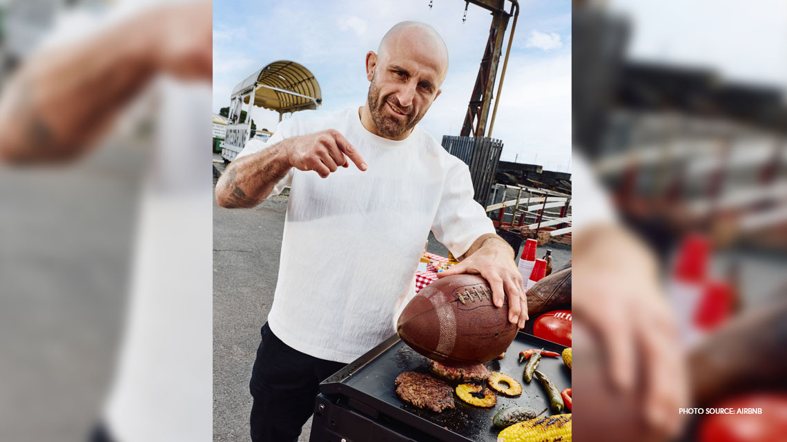 UFC’s Alexander Volkanovski Works the Grill for Melbourne’s NFL Weekend