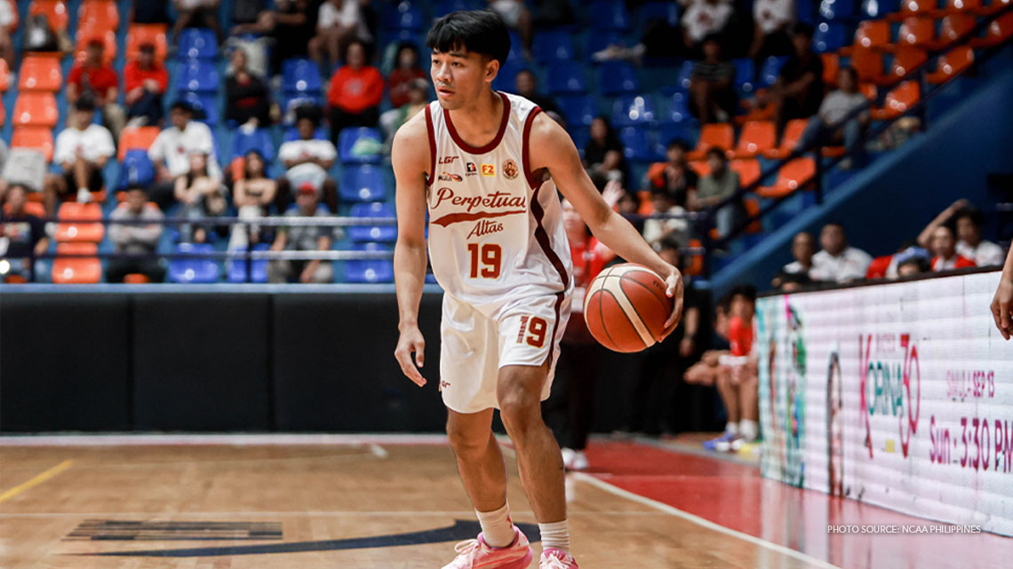 Gojo Cruz takes over late as Perpetual gets first win