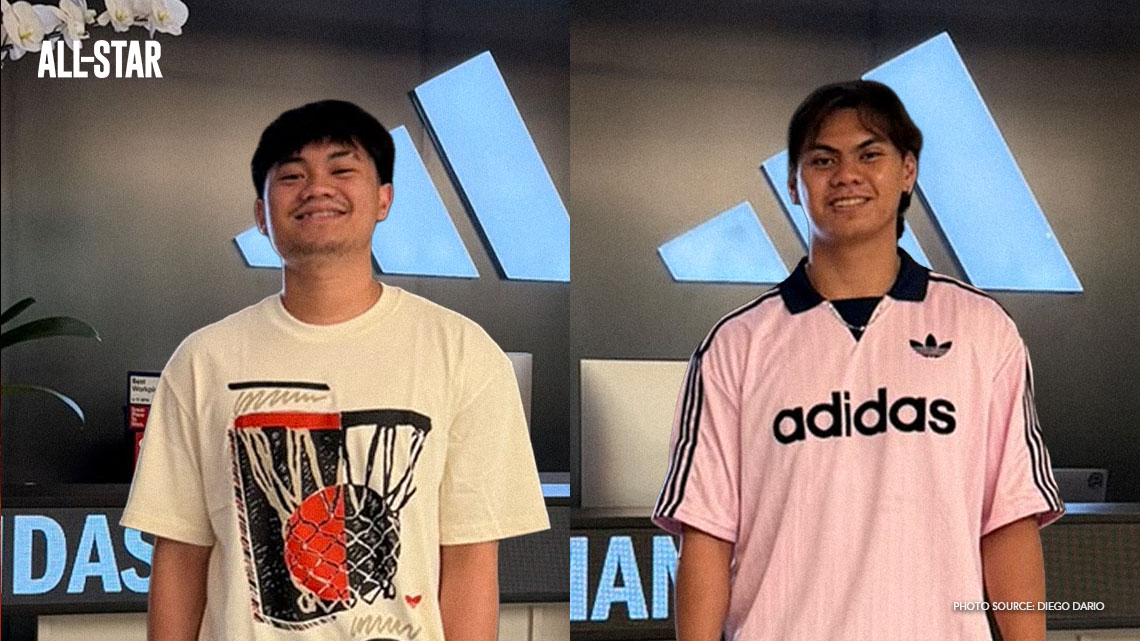 Janrey Pasaol, Nic Cabañero Sign adidas Extensions