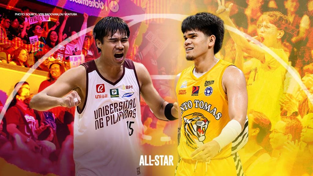 UP's Veejay Pre and UST's Mark Llemit had a duel for the ages but they used to be teammates.